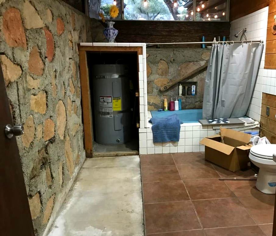 Primary bathroom remodel before
