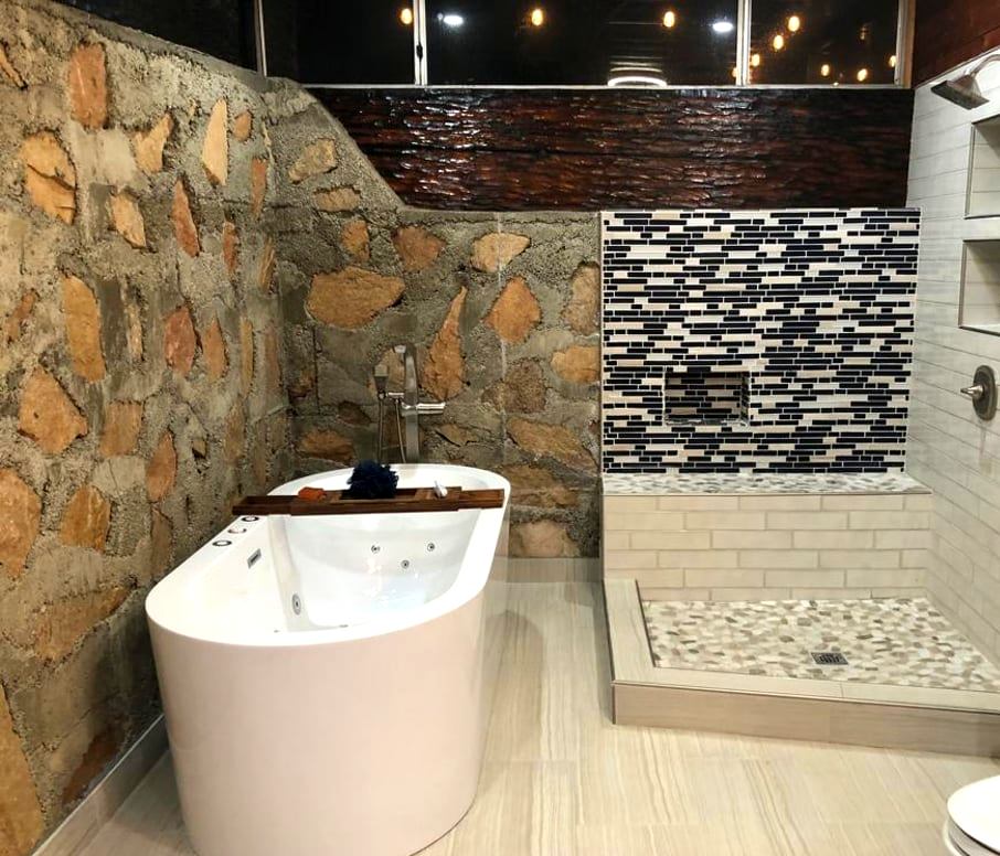 Primary bathroom remodel after